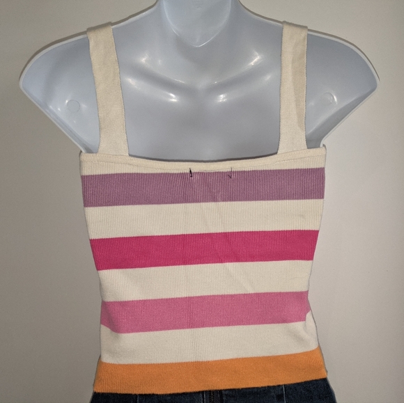 3/$25 multicolour striped tank top - Picture 2 of 2